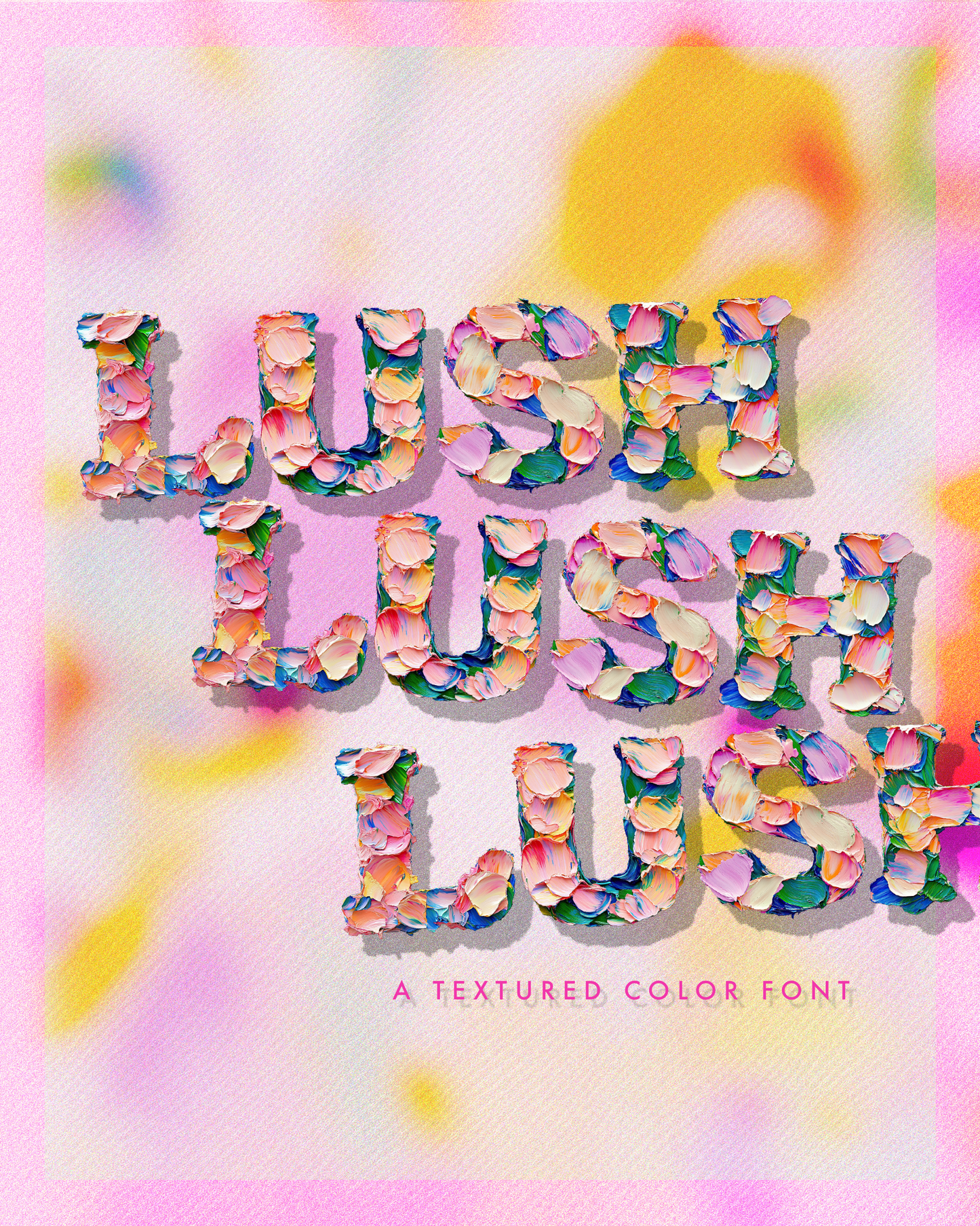 Lush ✨ SVG Font