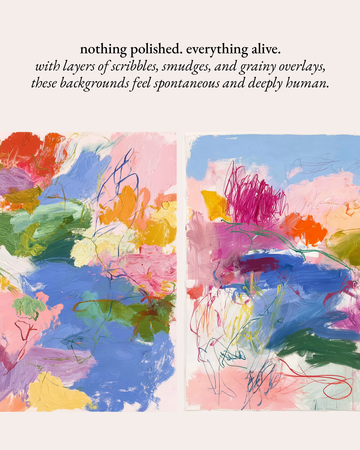 scribbled - abstract backgrounds
