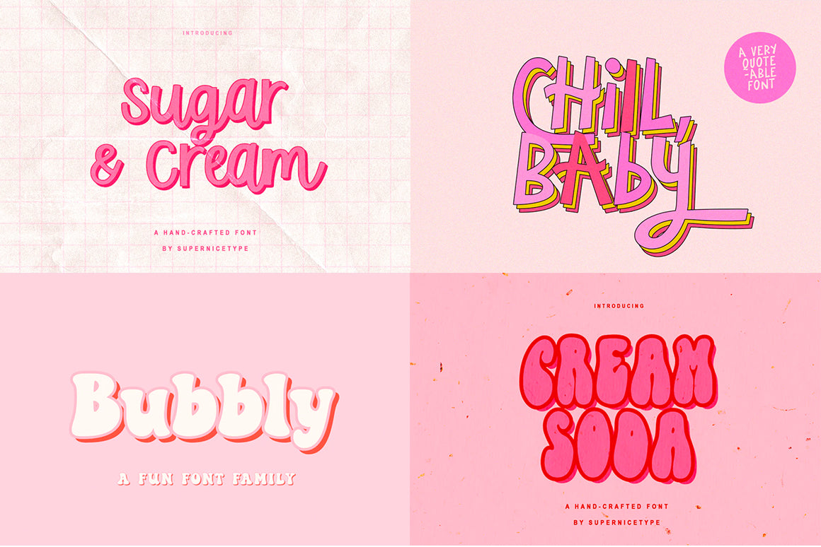 The Ultimate Font Bundle – 259 Premium Fonts