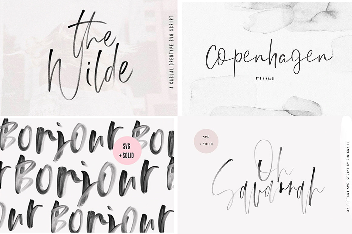 The Ultimate Font Bundle – 259 Premium Fonts