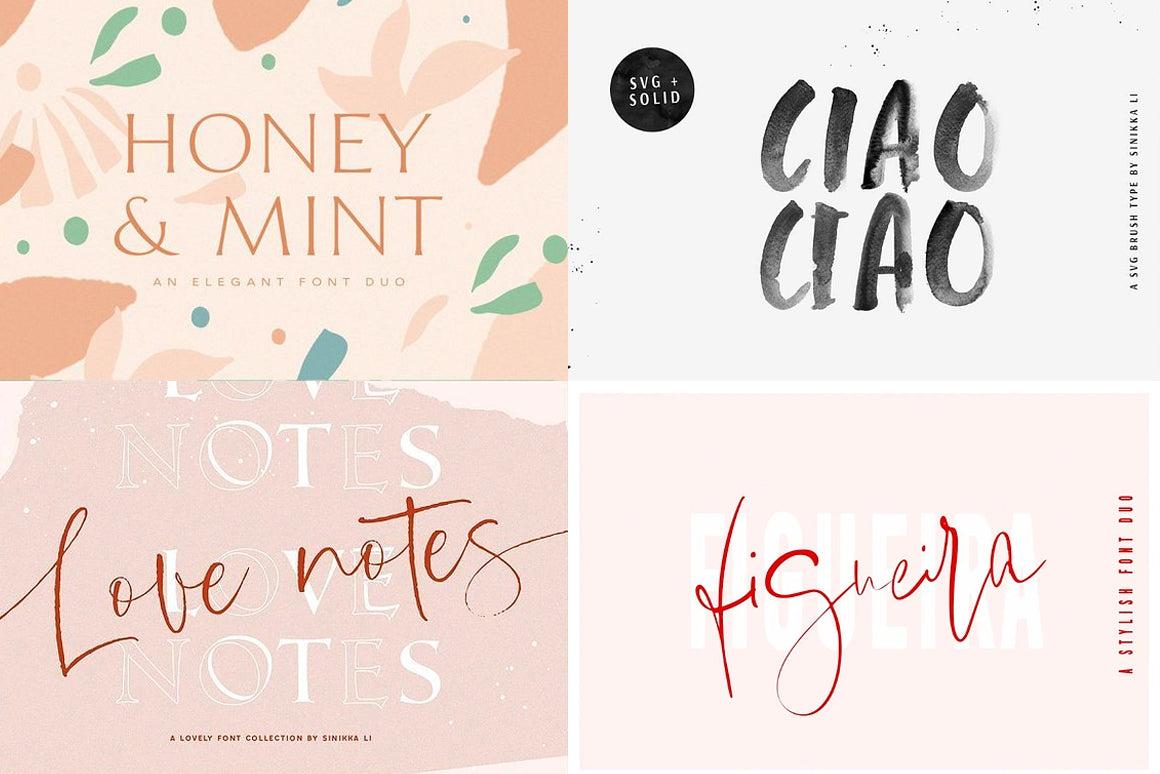 The Ultimate Font Bundle – 259 Premium Fonts