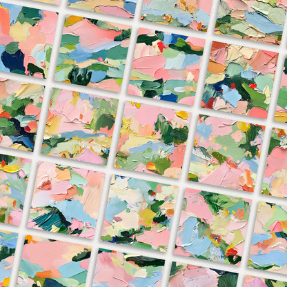 25  Seamless Patterns "Abstract Blossom"
