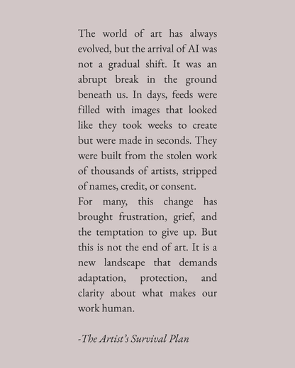 The Artist's Survival Plan Ebook