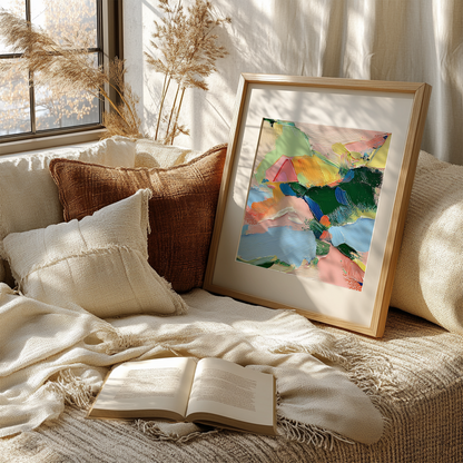 25  Seamless Patterns "Abstract Blossom"