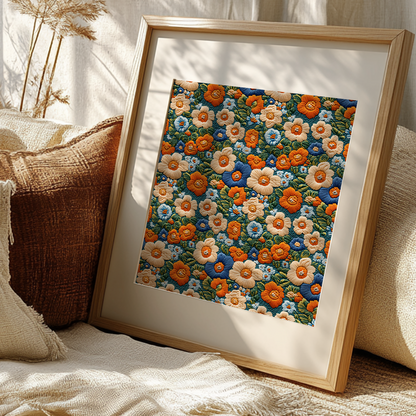 12  Seamless Patterns ⋆ Faux Embroidery 02
