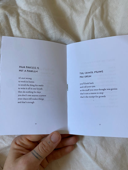 Make Ugly Things – Zine Bundle (Poetry + Workbook)