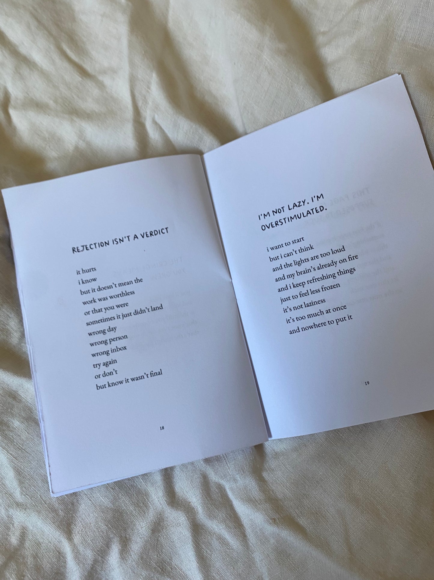 Make Ugly Things – Zine Bundle (Poetry + Workbook)