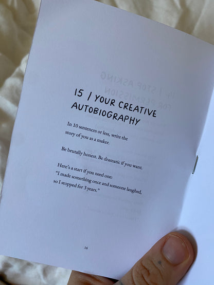 Make Ugly Things – Zine Bundle (Poetry + Workbook)