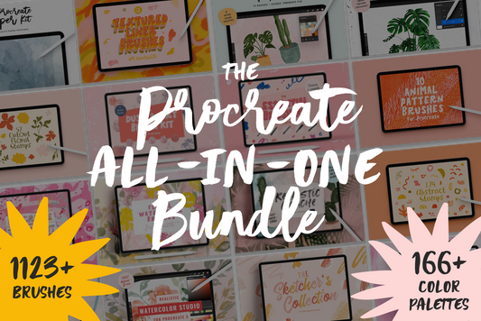 The Procreate All-In-One  Bundle