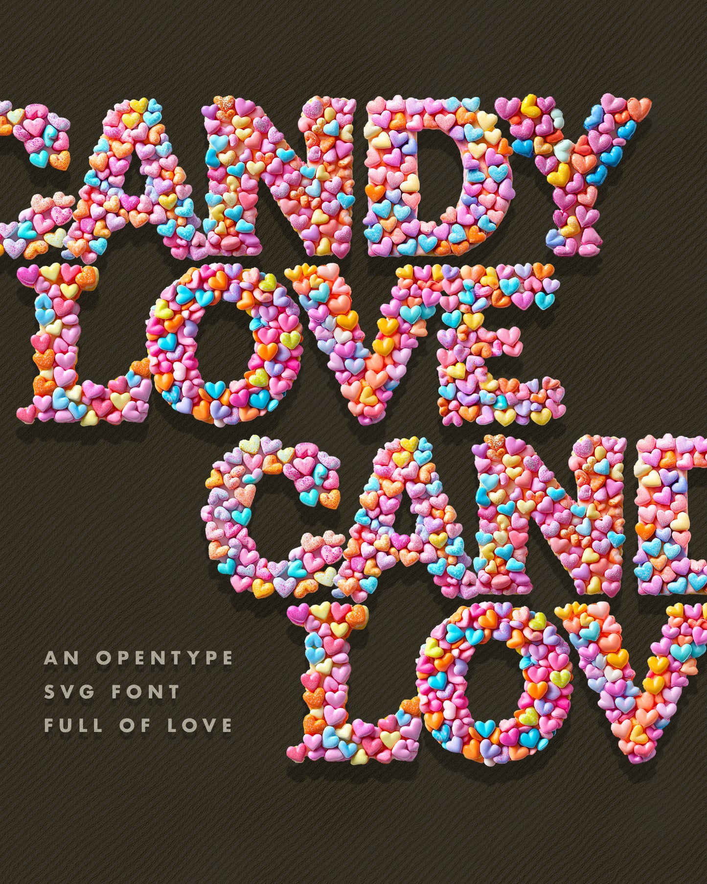 Candy Love ✨ SVG Font